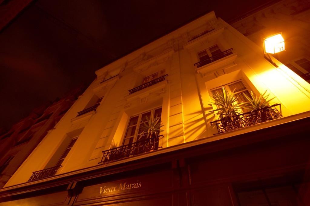 Hotel Du Vieux Marais Paris Dış mekan fotoğraf